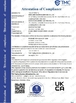 La CINA Shenzhen Sunrise Lighting Co.,Ltd. Certificazioni